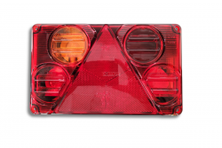 Lampa zespolona tylna W70L -lewa, bez świateł cofania i przeciwmgielnych (031-00013) wzór nr 1 