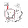 Tuyau d'air turbo d'origine Peugeot Expert IV Citroën Jumpy IV 2.0 BlueHDI, 9806720880