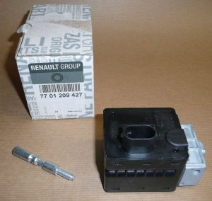 Original ORIGINAL Renault Contacteur d'allumage CLIO 3 LAGUNA 3 MEGANE 2 3 SCENIC II III, 7701209427, 7701208736, 8201340959, 82