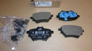 Original  Plaquettes de frein Citroën C4 Picasso, Peugeot 308, Peugeot 3008 arrière Citroën Grand Picasso, Citroën Berlingo, Peu