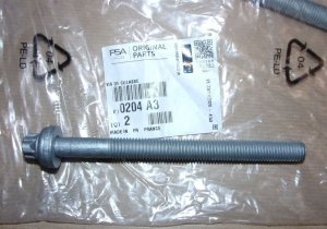 Boulons de couvercle de culasse Citroën C4, Peugeot 206 2.0 16V, 0204.A3, 0204A3