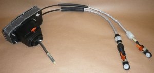 Câble de changement de vitesse Citroën C5 III, Peugeot 407 1.6 HDI, 9800977680, 9800977680,