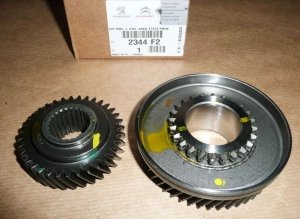 Engrenage d'origine Citroën Peugeot 5 vitesses BE4T (47x35) 2344F2, 2344.F2