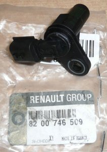 Original  Capteur de position du vilebrequin Dacia Duster 2.0 16V , 8200746509