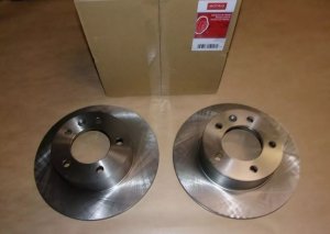 Original MOTRIO Disque de frein Renault Master III 2.3DCI arrière 2 pièces. , 8660003519