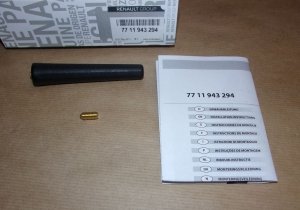 $ Original  Antenne Renault Clio III, Mégane III , 7711943294