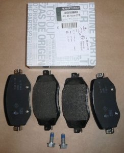 Original Plaquettes De Frein Avant Renault Megane 15- , 410603407R