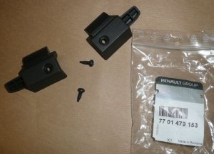 $ Original  Crochet de store Renault Clio III , 7701479153