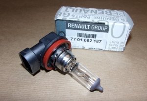 $ Original  Ampoule H8 Renault Kangoo II, Renault Mégane III Renault Modus, Renault Grand Modus ,  7701062187