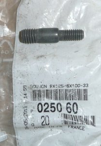 $ Boulon de couvercle de culasse Citroën C3 III, 0250.60, 025060