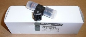 $ Original  Injecteur Renault Clio II, III, Modus 1.2 16V Renault Thalia, Dacia Logan, Dacia Sandero ,  7701061008