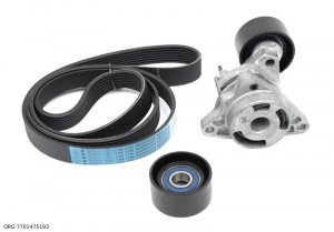 $ Original  TENDEUR DE COURROIE Renault 2.2-2.5DCI COMPLET 7PK1795 PRO.17MM, 7701475193