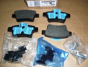 $ PLAQUETTES de frein CITROEN C4 PICASSO ARRIÈRE SYSTÈME DE FREINAGE BOSCH =1647873780 - CHANGEMENT DE RÉFÉRENCE. ,  1611141080