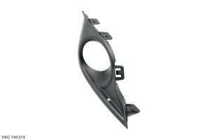 $ Moulure décorative, barre de protection pare-chocs avant gauche pour Citroën DS4, 745374, 7453.74