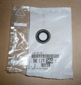 $ Joint de vis de conduit de turbocompresseur PSA 2.0 HDI, 9817106080, 9817106080, 