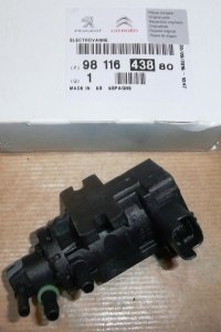 $ Électrovanne turbo Citroën C3, Peugeot 207 1.6/2.0 HDI, 9811643880, 9811643880, 