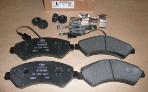 $ Original  Plaquettes de frein Citroën Jumper, Peugeot Boxer 06|} avant 2.2/3.0 HDI 1.6 tonnes système de freinage Brembo ,  1673603580