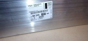 Original Renfort de pare-choc Renforcement Avant Peugeot 3008 2 5008 2 , 9824513780 