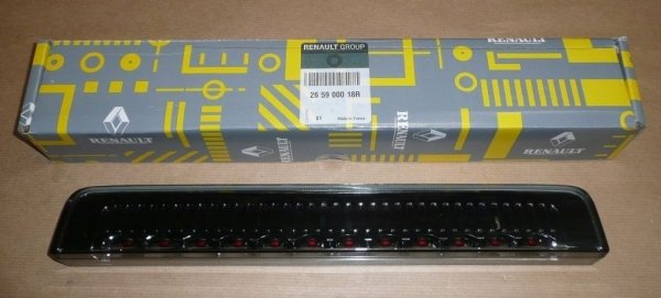 Original FEU STOP ADDITIONNEL NOIR FUME RENAULT LAGUNA III GRANDTOUR , 265900018R
