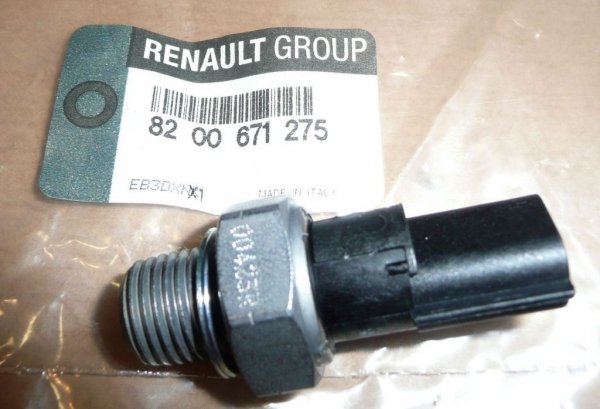 Original  Capteur de pression d'huile Renault Kangoo, Dacia Logan, Renault Megane II, Dacia Dokker, Dacia Duster, Dacia Sandero 1.6/1.6 16V/1.5DCI K9K/K4M , 8200671275