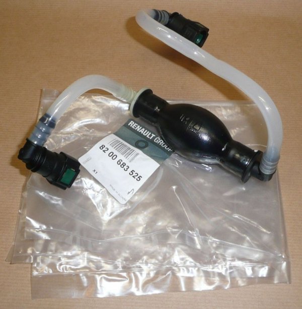 Original  Conduite de carburant Renault Kangoo II 1.5DCI avec pompe à carburant (poire) , 8200683525