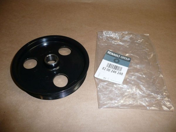 Original  Roue de la pompe de direction assistée Dacia Logan 1.6 16V 6PK19mm , 8200246248