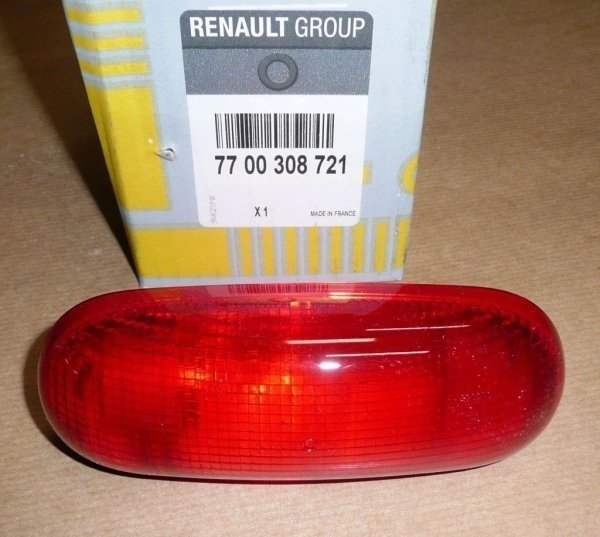 Feu stop troisième feu de freinage Renault Kangoo 97-07, 7700308721, 2654000QAD