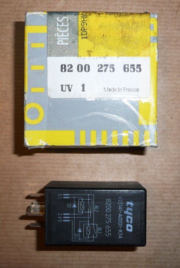 Original  Relais électrique Renault Laguna II 40A , 8200275655