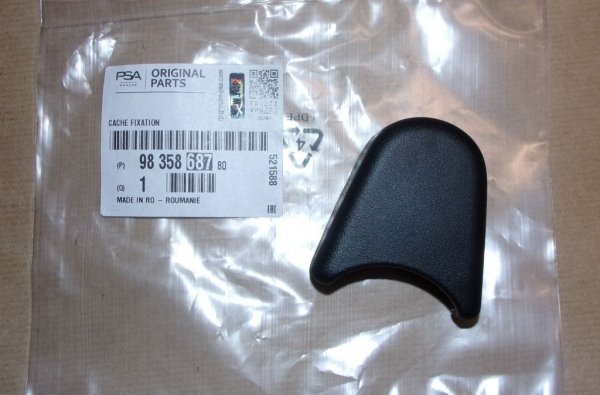 Cache de fermeture de ceinture de sécurité Citroën C4 II, DS4, 9835868780, 9835868780, 