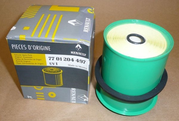 Original  Filtre à carburant Renault Clio 1.9d, Mégane, Safrane 2.5td ,  7701204497