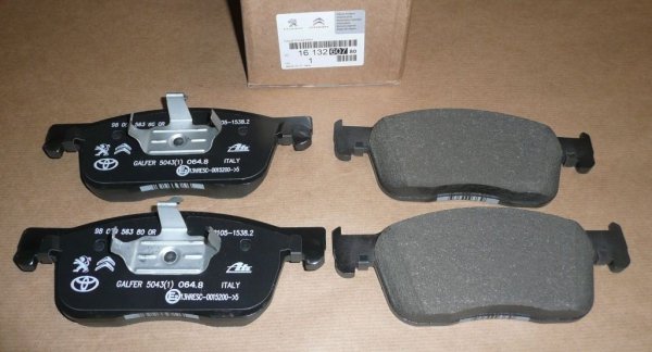 Plaquettes de frein Citroën Jumpy IV, Citroën Spacetourer.  ,  1613260780