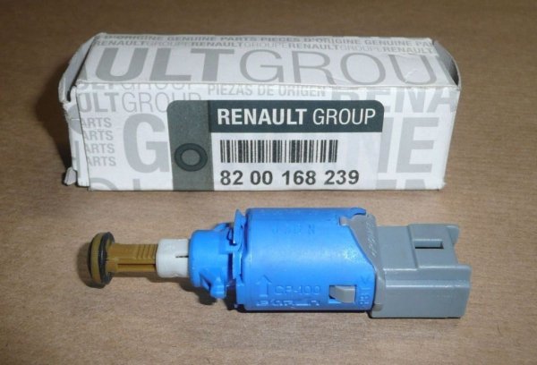 Original  Interrupteur de feu stop Renault Clio III, Espace IV, Renault Clio Grandtour, Kangoo, Laguna II, III, Megane II, Scenic II, Modus, Wind, Twingo II, Vel Satis, Master III, Latitude 2 broches , 8200168239
