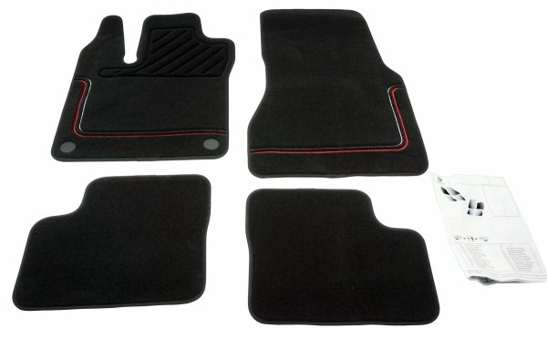 Tapis de sol en velours d'origine Renault Twingo III, 8201721137