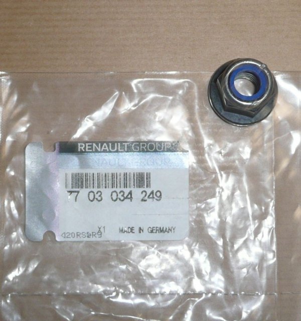 Original  Boulon de la biellette de stabilisateur Renault Trafic II , 7703034249