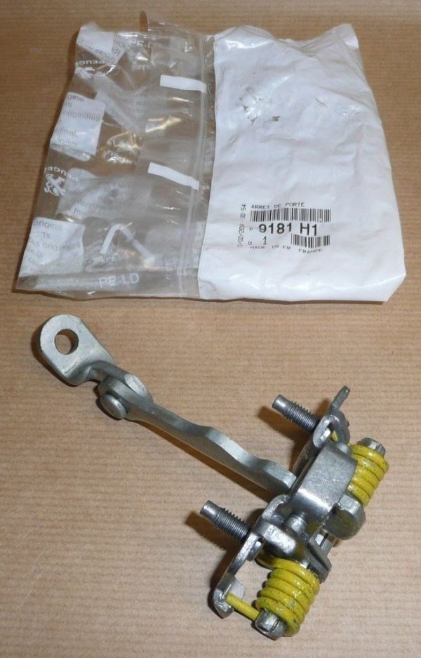 original butée de porte retenue de porte bande d'arrêt de porte avant l=r Citroën C3 02-10 (5-portes), 9181.H1, 9181H1