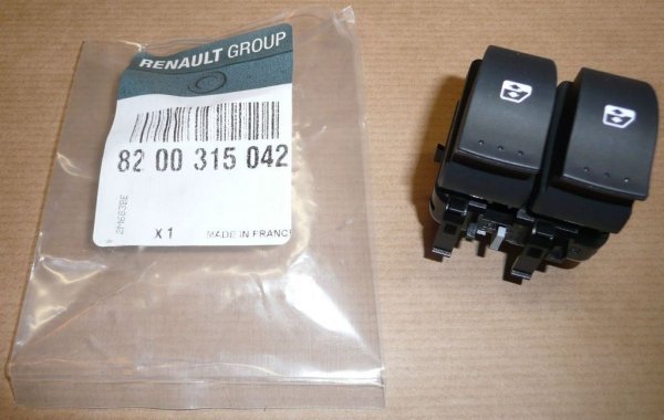 Original  Bouton de levage/abaissement des vitres Renault Megane II Renault Espace IV, Renault Laguna II , 8200315042