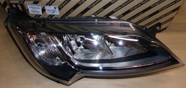 Original  Phare Peugeot Boxer III droit noir sans bande LED ,  1682747580