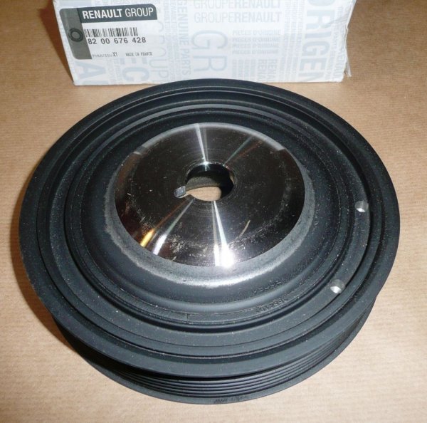 $ Poulie de vilebrequin Renault Clio III 1.2TCE , 8200676428