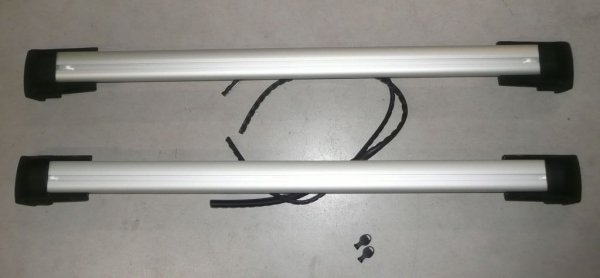 Barres de toit Peugeot 5008 II version avec rails  ,  1613189680
