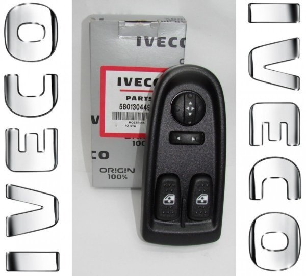 Commutateur de lève-vitre gauche Original pour IVECO Daily, 5801304491