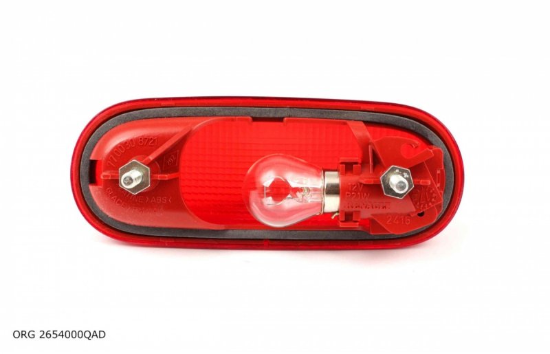 Feu stop troisième feu de freinage Renault Kangoo 97-07, 7700308721, 2654000QAD