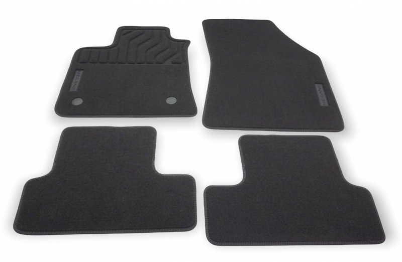 Original tapis de sol en velours Premium Renault Megane 4 IV, 8201687785