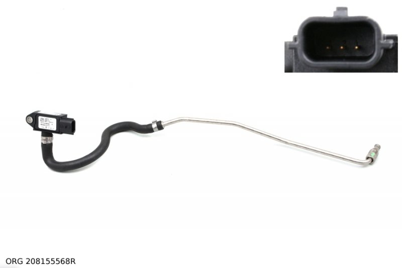 Original  Capteur de pression des gaz d'échappement Renault 1.9DCI, 208155568R