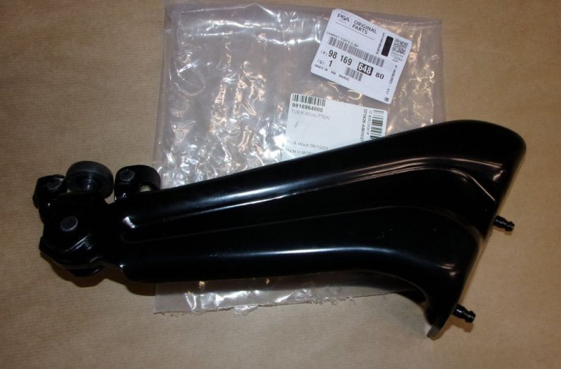 Guide de porte coulissante Peugeot Partner III, 9816964880, 9816964880, 