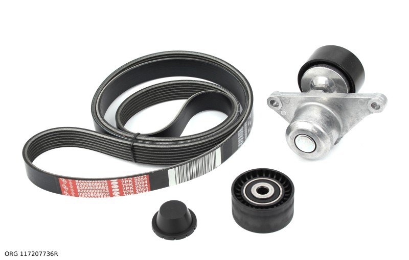 Original  TENDEUR DE COURROIE Renault 2.3DCI MASTER 10- COMPLET 7PK2054, 117207736R