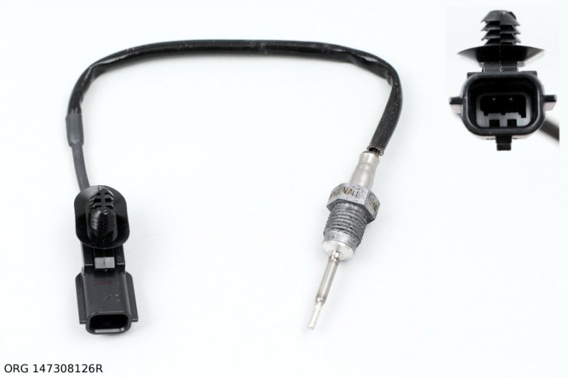 Sonde de température d'échappement d'origine Turbolader 30 cm pour Renault 1.5 dci, 147308126R