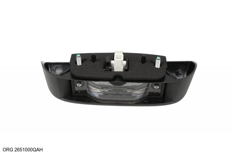 Pièce d’origine éclairage de plaque d'immatriculation pour Renault Trafic II jusqu'à 2014, 2651000QAH , 8200434687 , 93854773