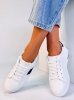 Trampki damskie białe LA129P WHITE/BLACK