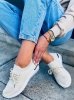 Buty sportowe skarpetkowe WELO BEIGE