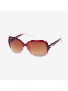 Shelovet damskie okulary czerwone